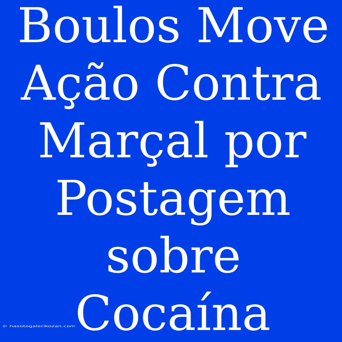 Boulos Move Ação Contra Marçal Por Postagem Sobre Cocaína