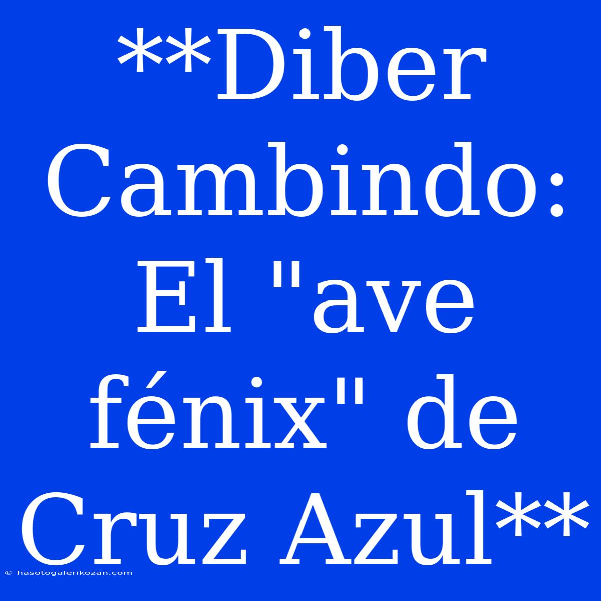 **Diber Cambindo: El 