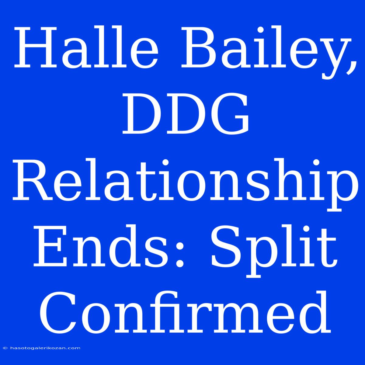 Halle Bailey, DDG Relationship Ends: Split Confirmed 