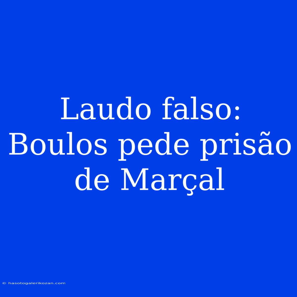 Laudo Falso: Boulos Pede Prisão De Marçal