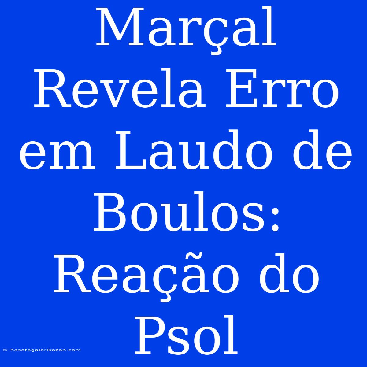 Marçal Revela Erro Em Laudo De Boulos: Reação Do Psol 