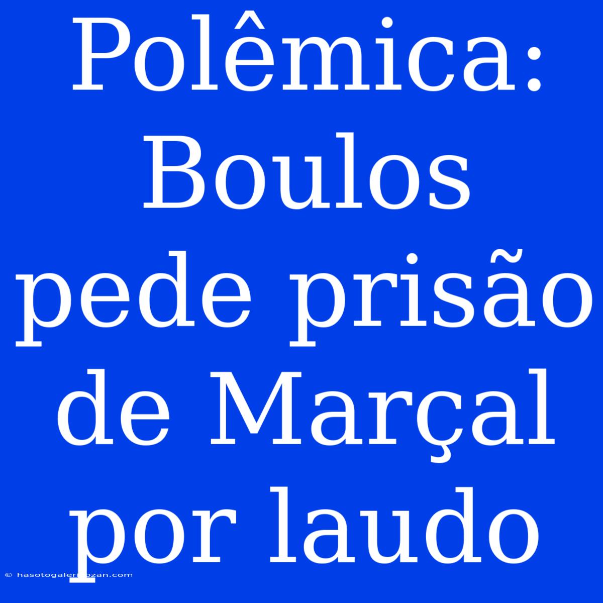 Polêmica: Boulos Pede Prisão De Marçal Por Laudo