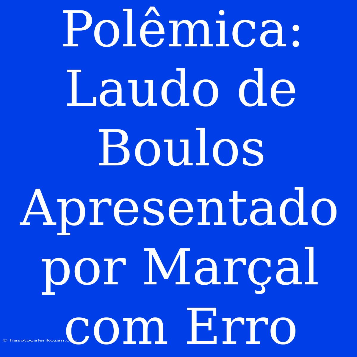 Polêmica: Laudo De Boulos Apresentado Por Marçal Com Erro