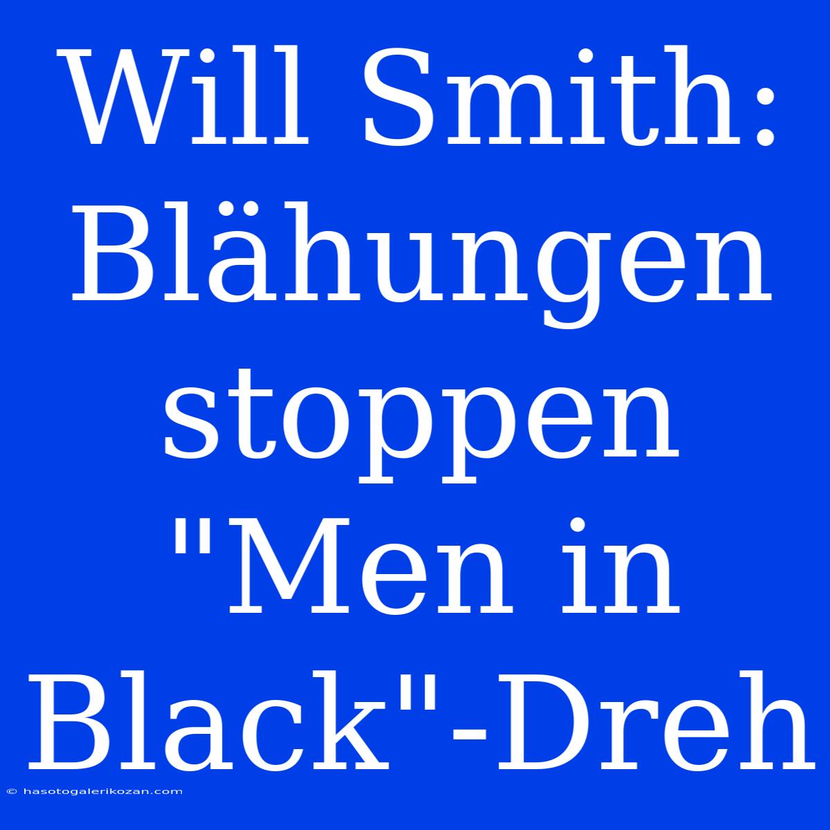 Will Smith: Blähungen Stoppen 