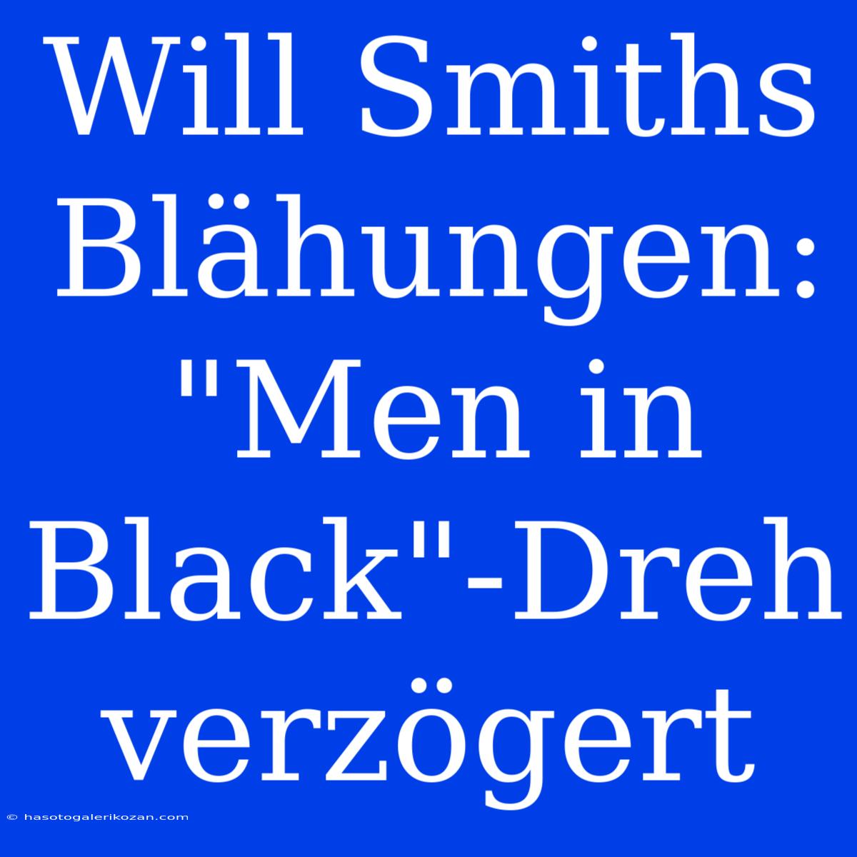 Will Smiths Blähungen: 